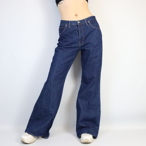 Vintage 90er 00er Y2K Meucci Schlaghose Jeans weites