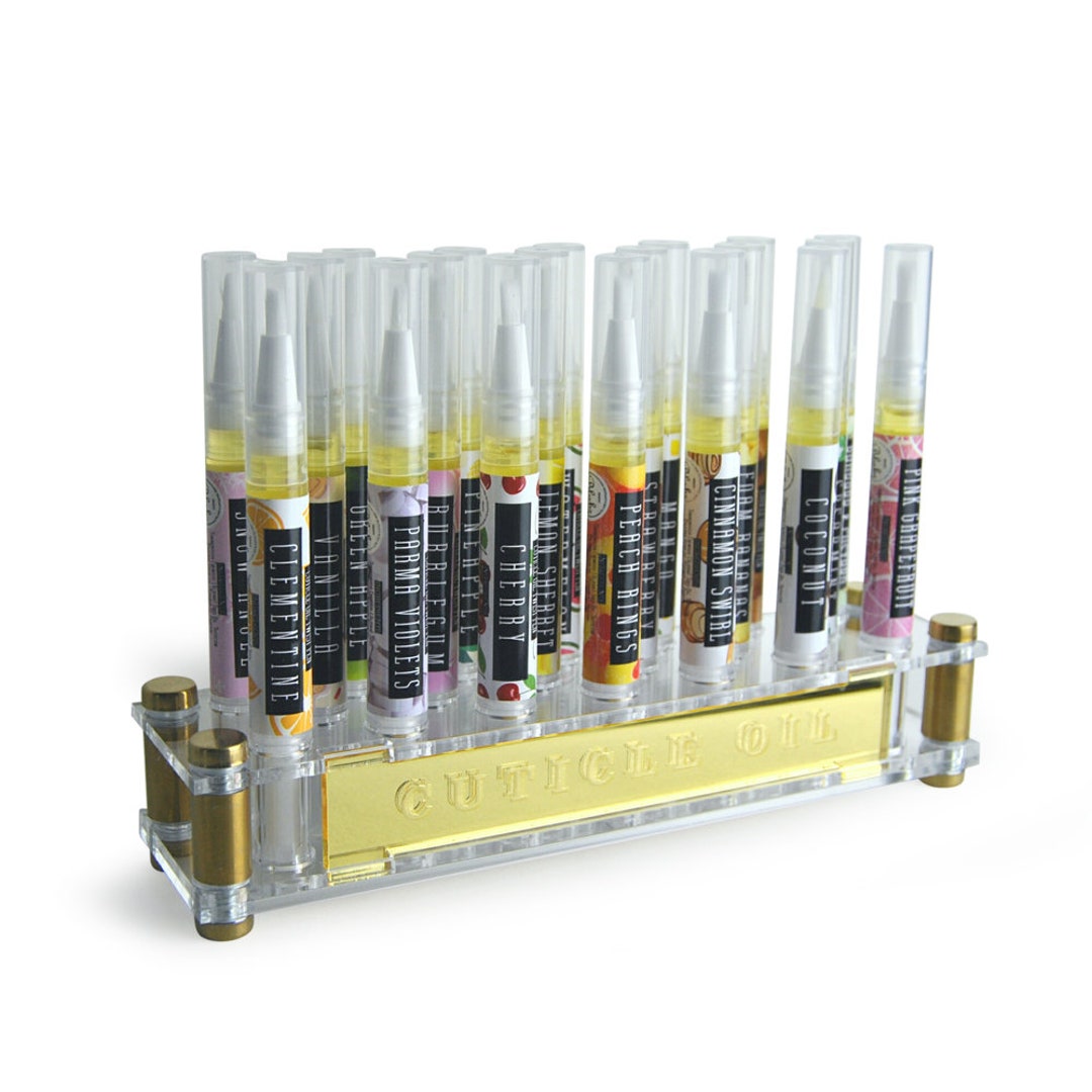 Luxury Acrylic Plastic Gold Silver White Clear Black Display Stand