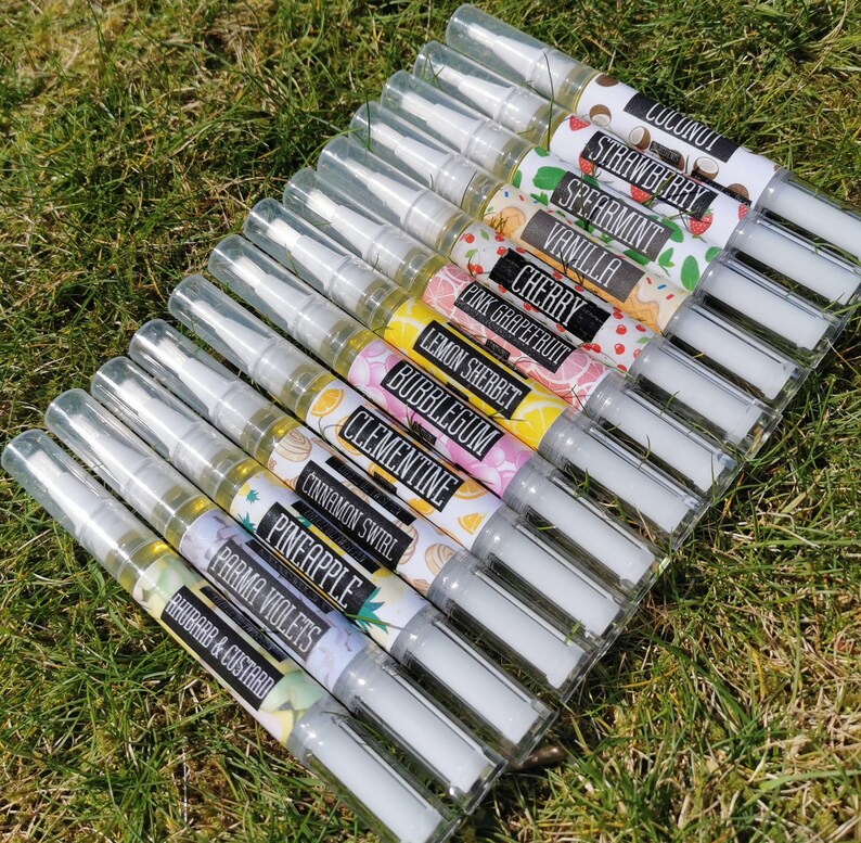 Cuticle Oil Twist Brush Travel Pen 3ml Scented Vegan & Etsy