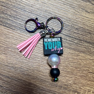 Remember Your Why Keychain