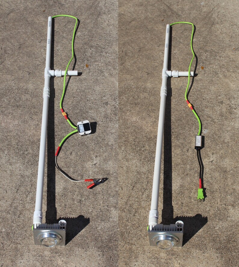 White best Gigging Light LED Flounder 50 Watts 5000 Lumens 12V 110V AC