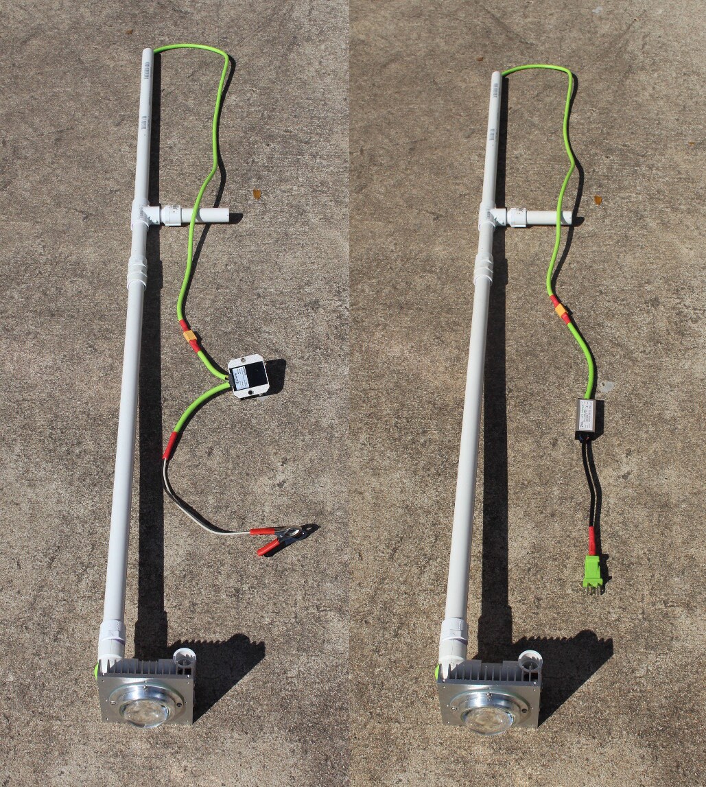 White best Gigging Light LED Flounder 50 Watts 5000 Lumens 12V 110V AC