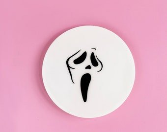 SCREAM ghostface trinket dish coaster candle dish halloween decor tray