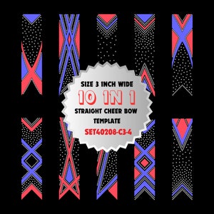 SET40208-C3-4, Mall för cheerlead-rosé med strass, 10 i 1, 7,5 cm, rak V-formad, Cricut SVG, PNG, Klippfil, HTV, Vinyl