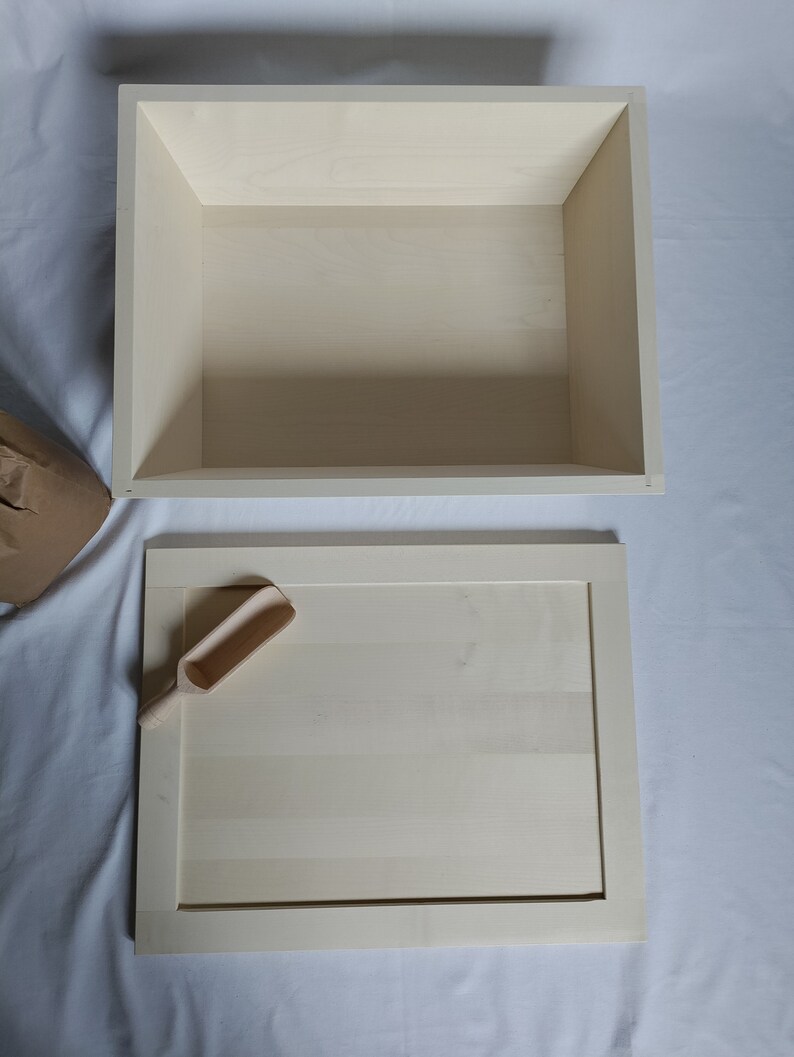 Madia Dough Box Wooden Box for Kneading and Rising Dough Etsy Australia