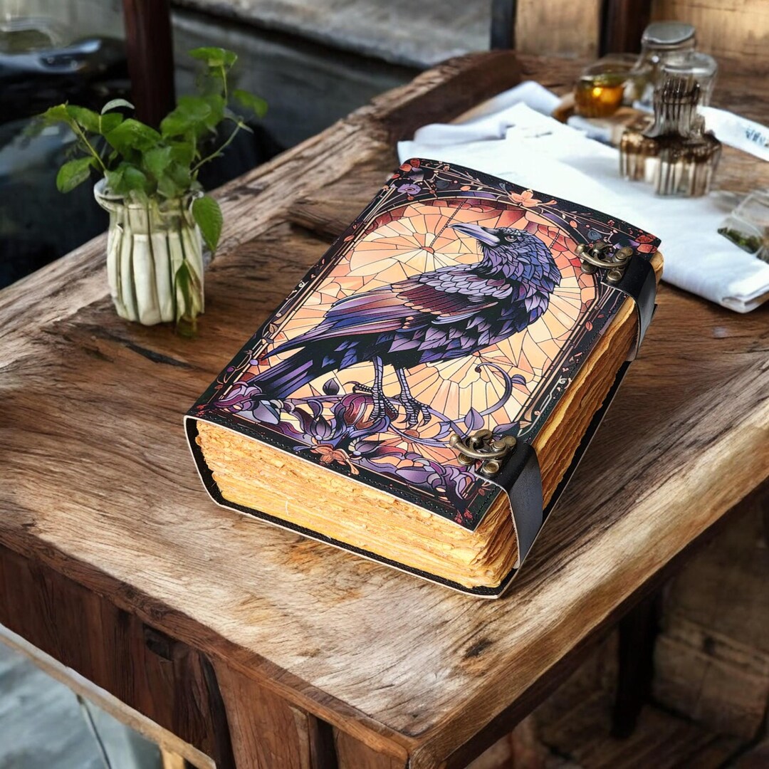 Large Leather Journal - Handmade Diary - 200 and 400 Writing Page With ...