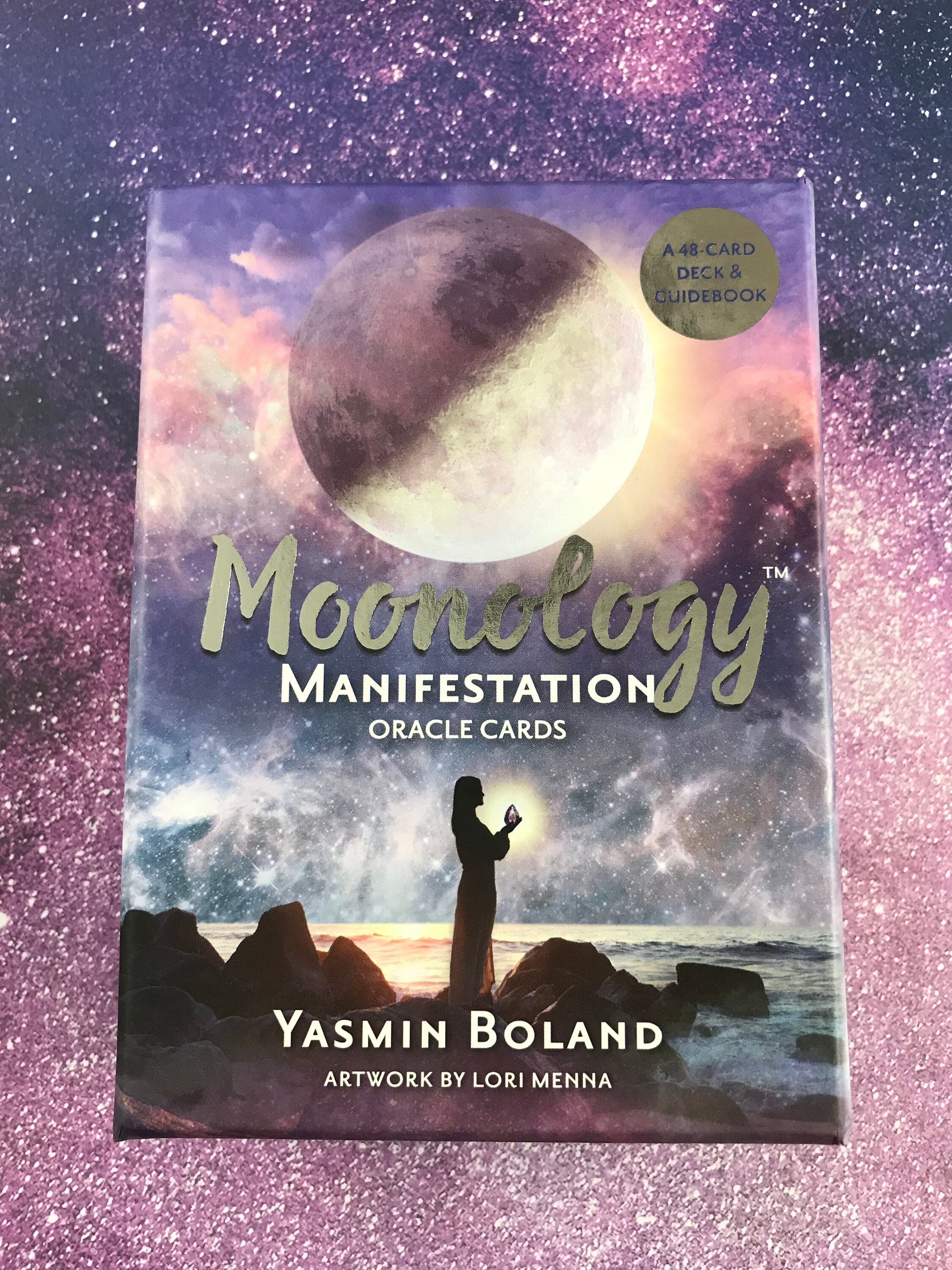 Moonology Manifestation Oracle A 48card Deck and Guidebook Etsy