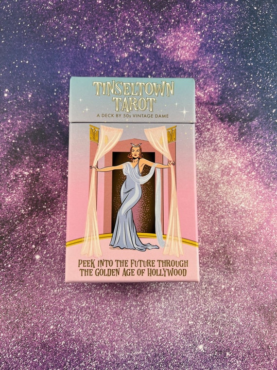 Tinseltown Tarot Cards A Look into Your Future Through the Etsy