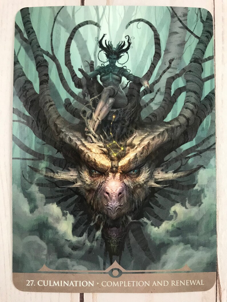 Stardragons Oracle Cards Dragon Oracle Deck for Divination | Etsy