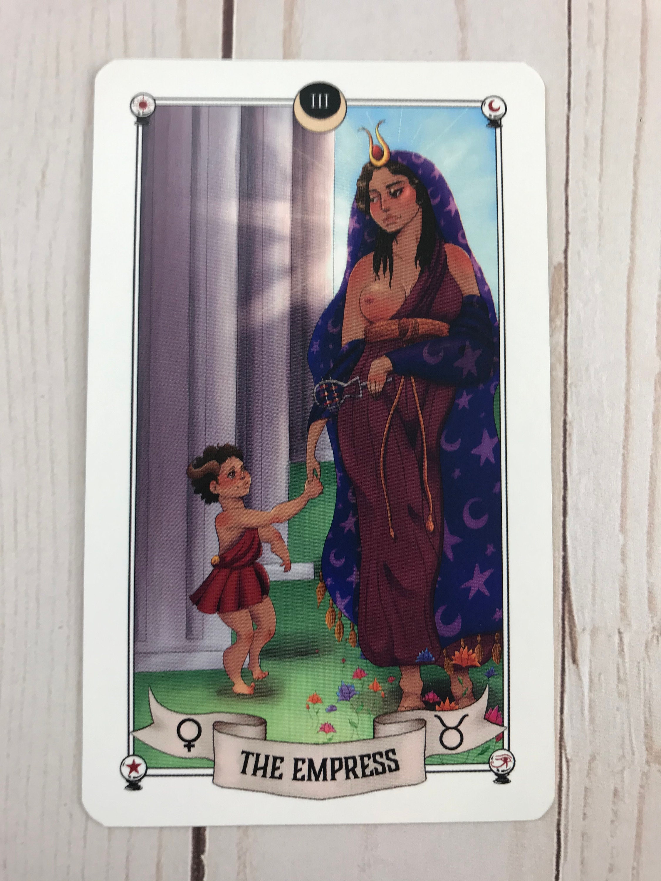 Auset Gypsy Tarot Cards Tarot Card Deck and Instructional Etsy