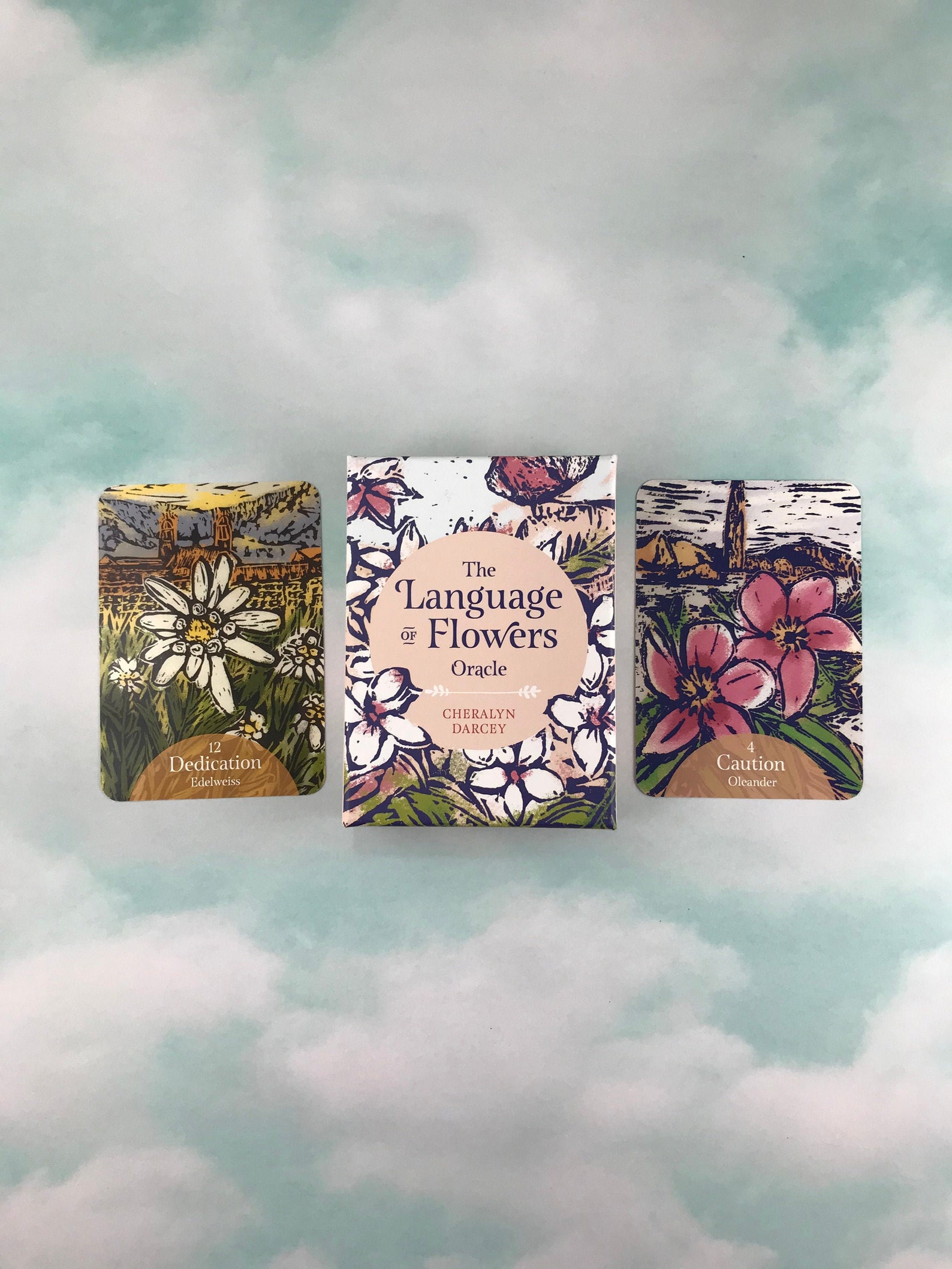 The Language of Flowers Oracle Sacred Botanical Guidance and Etsy