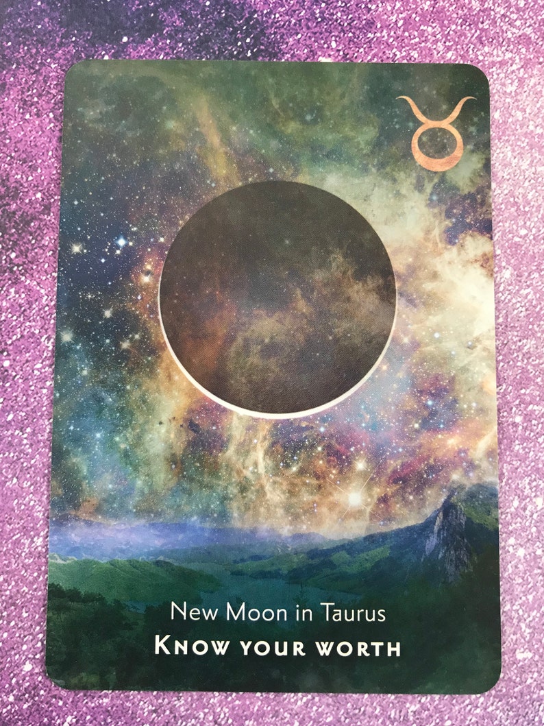 Moonology Manifestation Oracle A 48card Deck and Guidebook Etsy