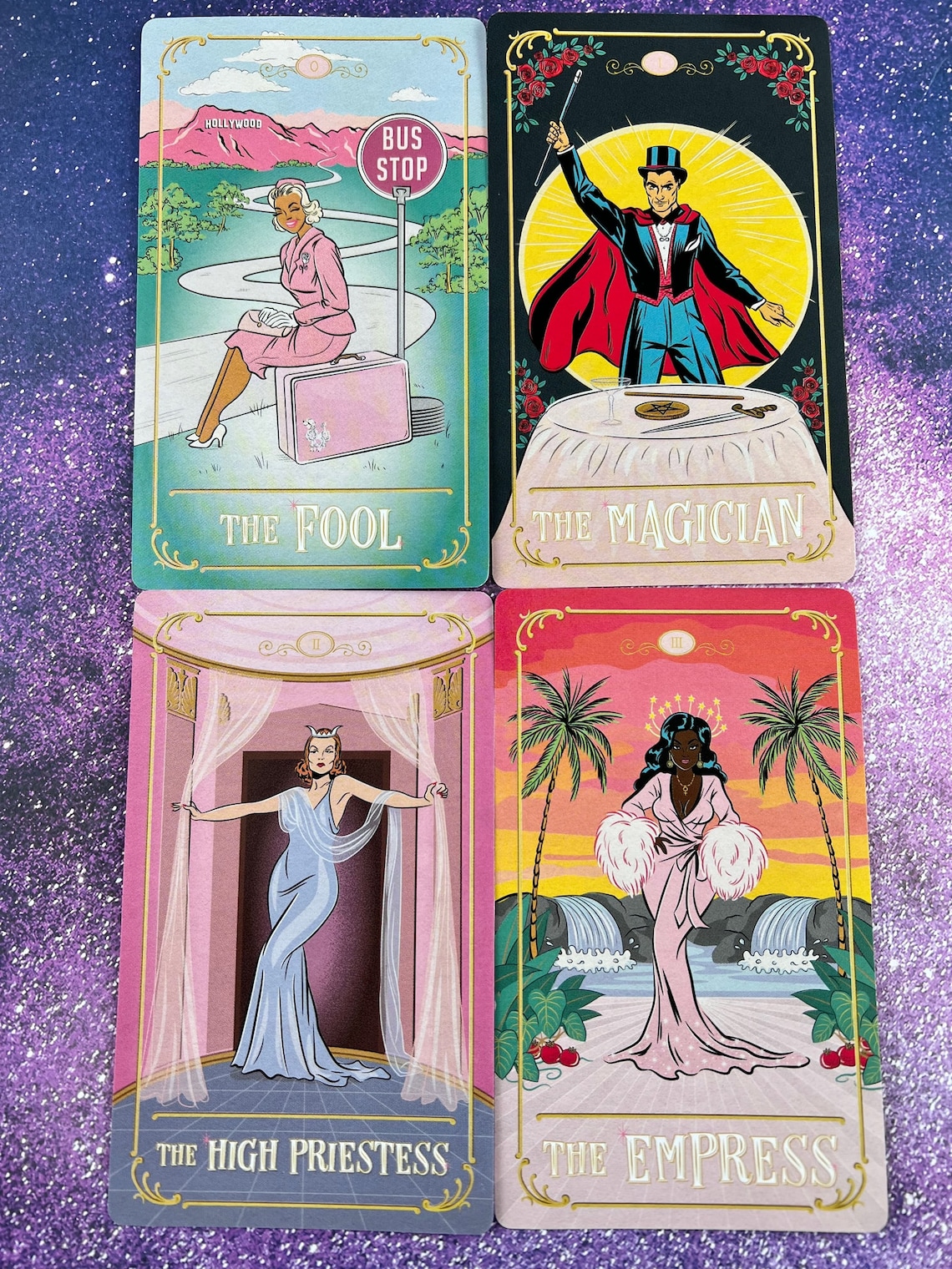 Tinseltown Tarot Cards A Look Into Your Future Through the Etsy UK