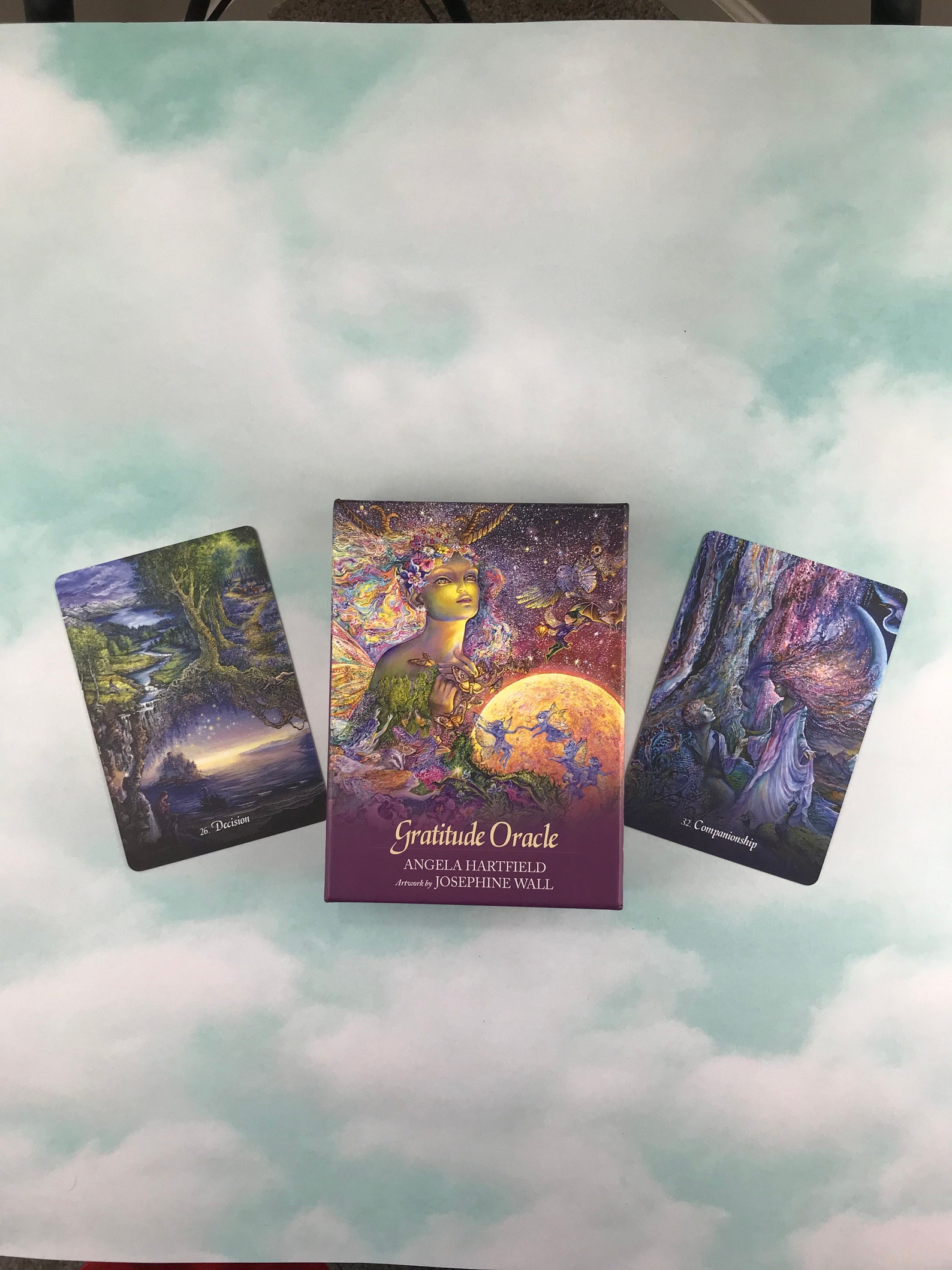 Gratitude Oracle Cards Enchanting Oracle Cards for Etsy