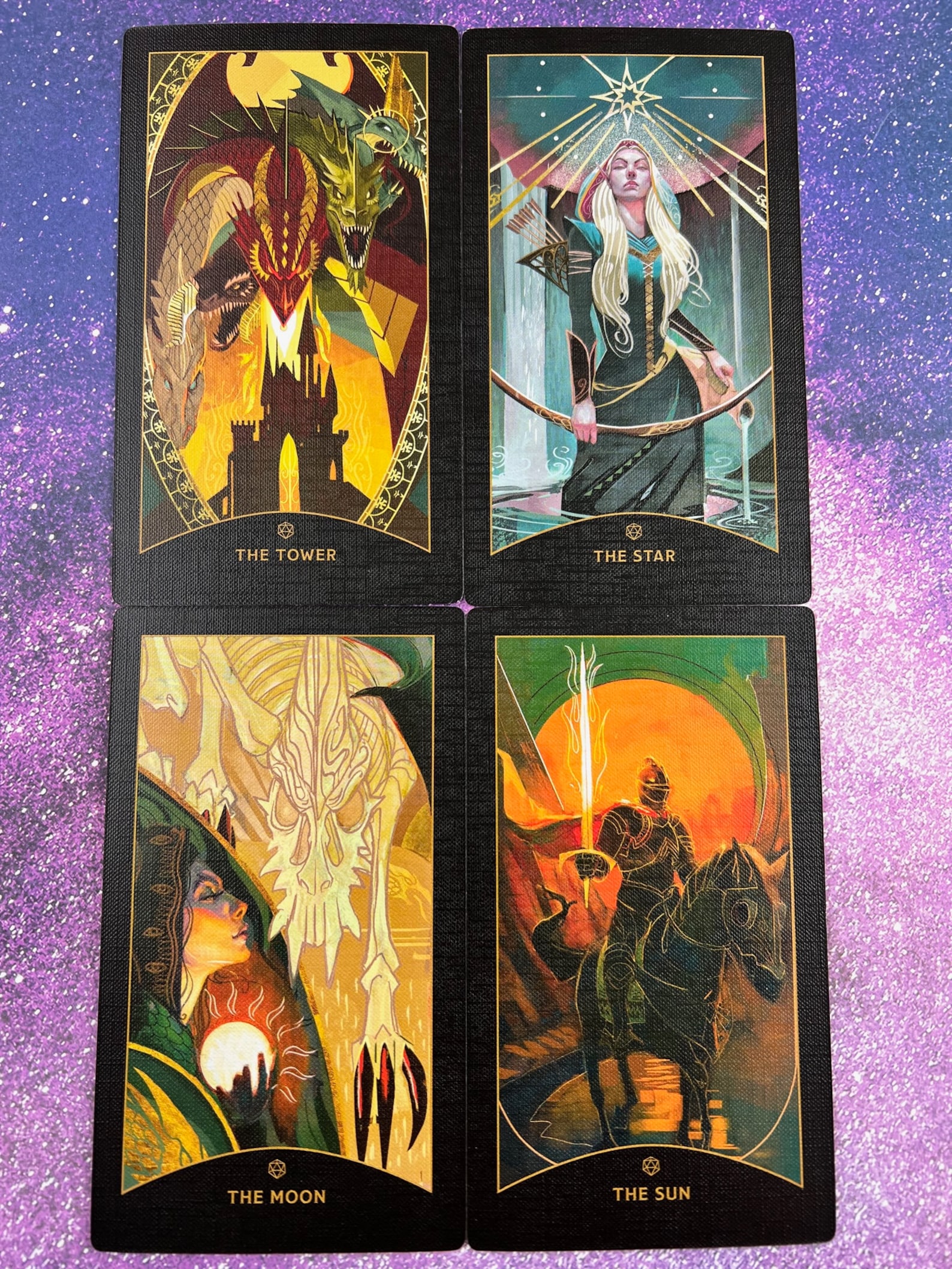 The Dungeons and Dragons Tarot Deck A 78card Deck and Etsy Israel