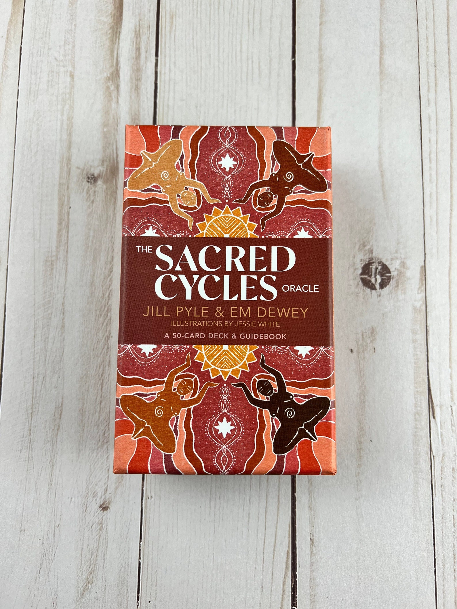 The Sacred Cycles Oracle A 50card Deck and Guidebook Etsy Canada