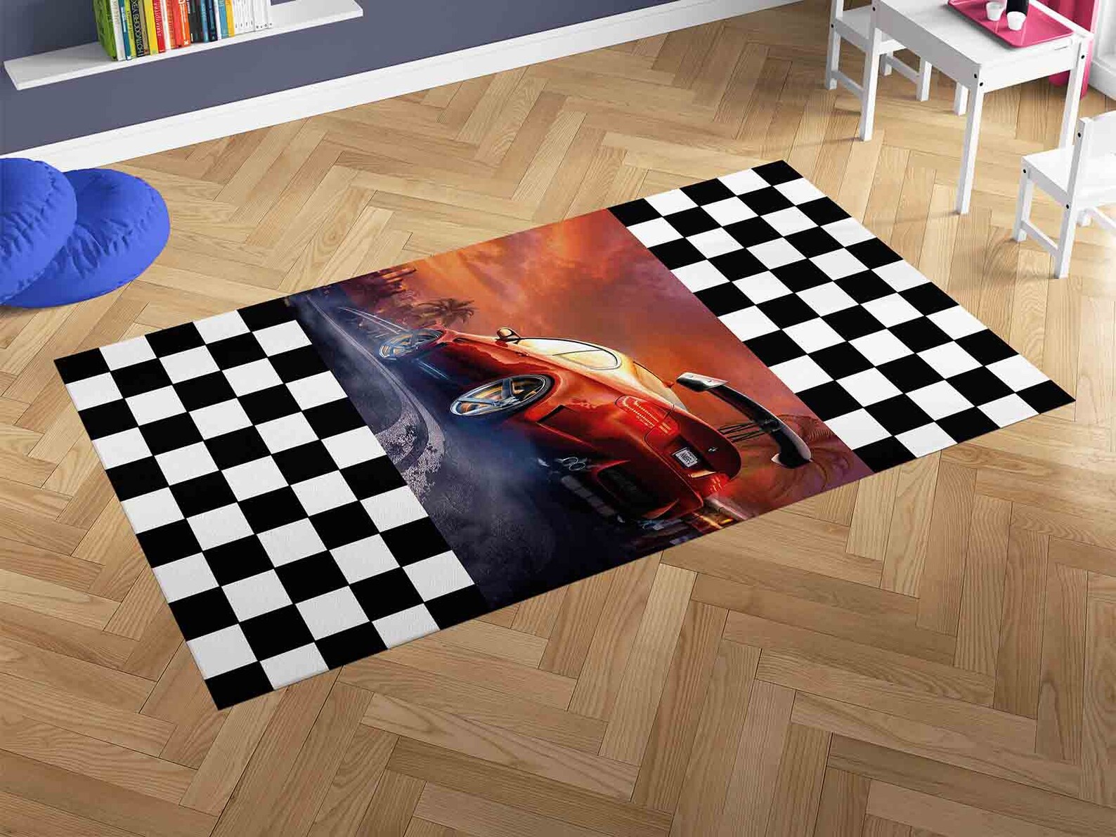 Race car rug. kids play rug. race car area rug. cars rug. Etsy