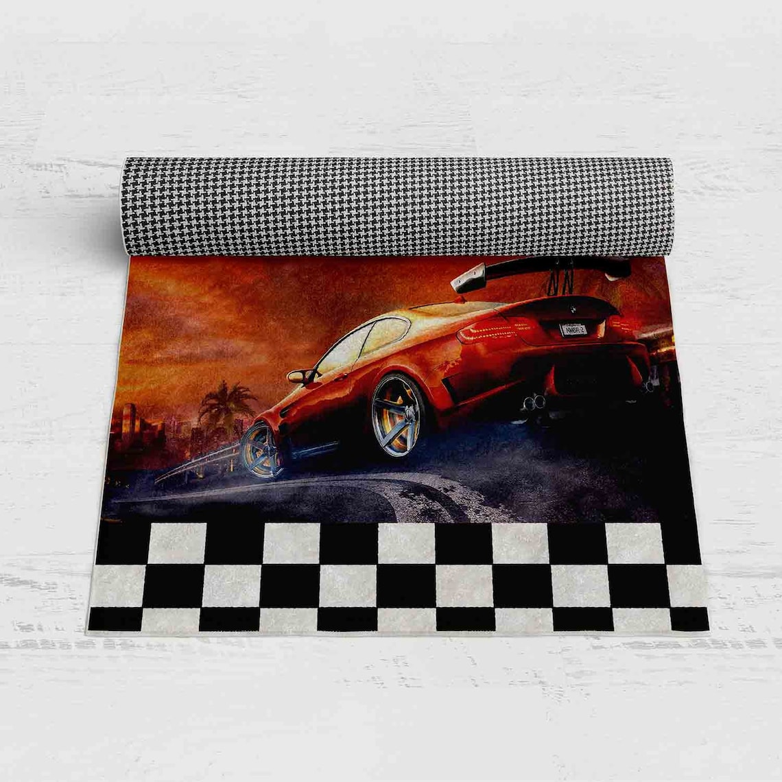 Race car rug. kids play rug. race car area rug. cars rug. Etsy