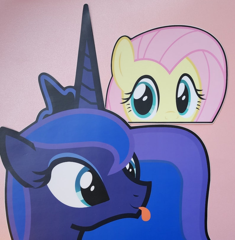 Prinsessan Luna Peeker STOR | MLP Dekaler bild 1