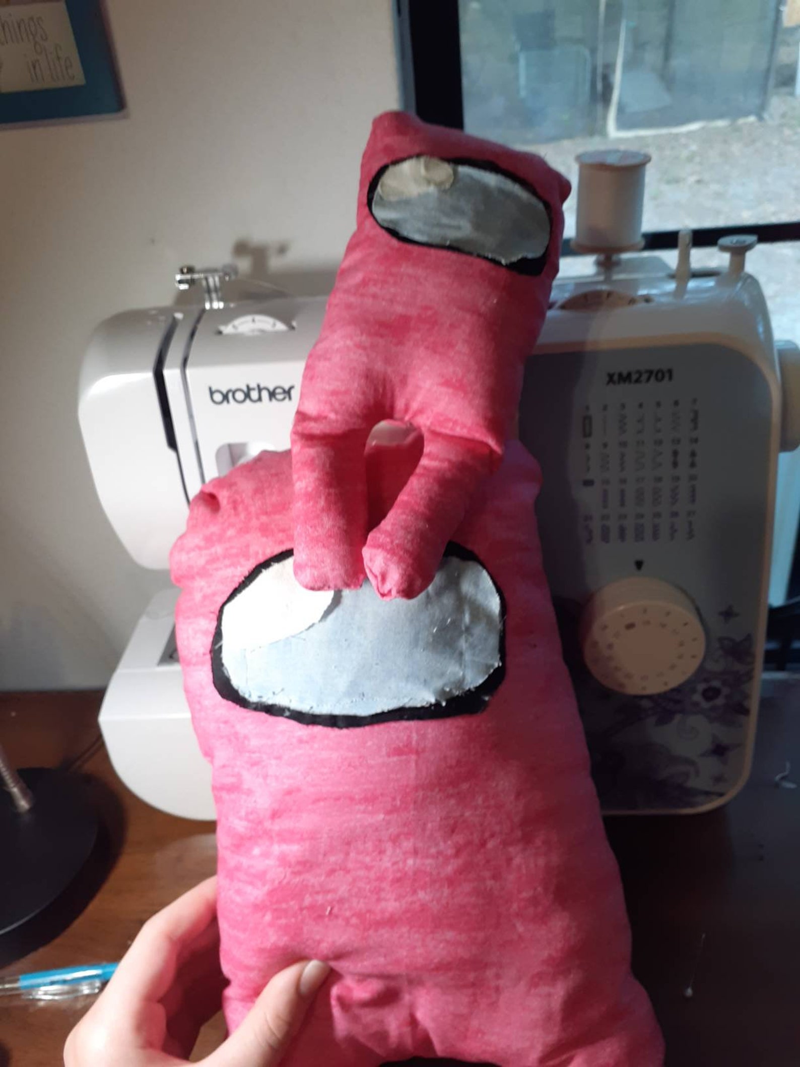 Pink Among Us Mini Stuffy Plush Plushie Stuffed Animals Etsy