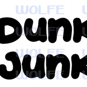 Dunkie Junkie - PNG & SVG Bundle Pack