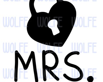 Mr. &Mrs. Lock and Key - PNG en SVG Bundel - Bijpassende Ontwerpen