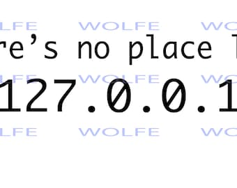 127.0.0.1 ホームのような場所はありません - SVG、PNG、AI ファイル バンドル