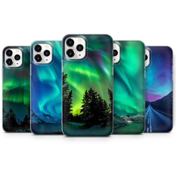 Northern Light Aurora Case Cover for iPhone 7, 8, XS, XR, 11PRO & Samsung S7, S8, A6, HUAWEI P20 P30 S20