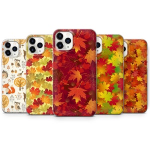 Herbst Ahorn Blatt Hülle Für iPhone 13, 7, 8, XS, XR, 11PRO & Samsung S7, S8, A6, HUAWEI P20 P30