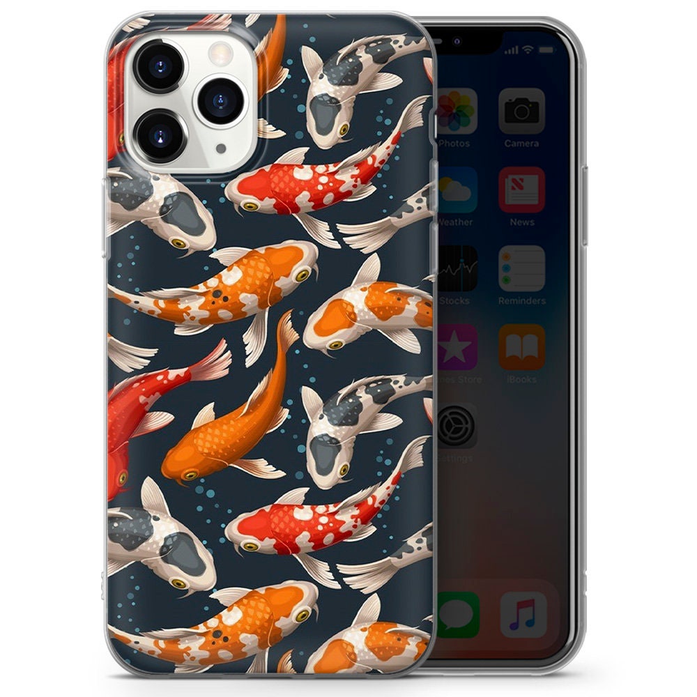Koi Fish Harmony Yin-yang Phone Case Cover for iPhone 7, 8