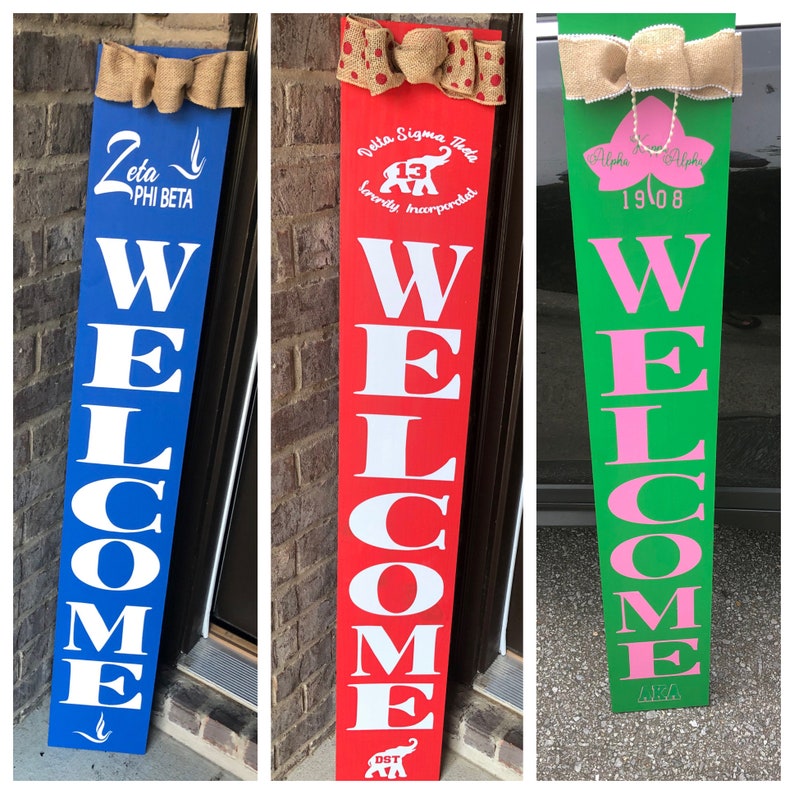 Delta DST Alpha Kappa Alpha Zeta Phi Beta Signo de Etsy