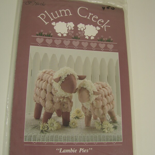 Lambie Pies by Rosanne Hoodcheck for Plum Creek for St. Nicole Designs