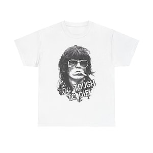 Keith Richards Graphic Tee - Unisex Rock & Roll T-Shirt
