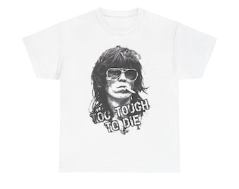Keith Richards Graphic Tee - Unisex Rock & Roll T-Shirt
