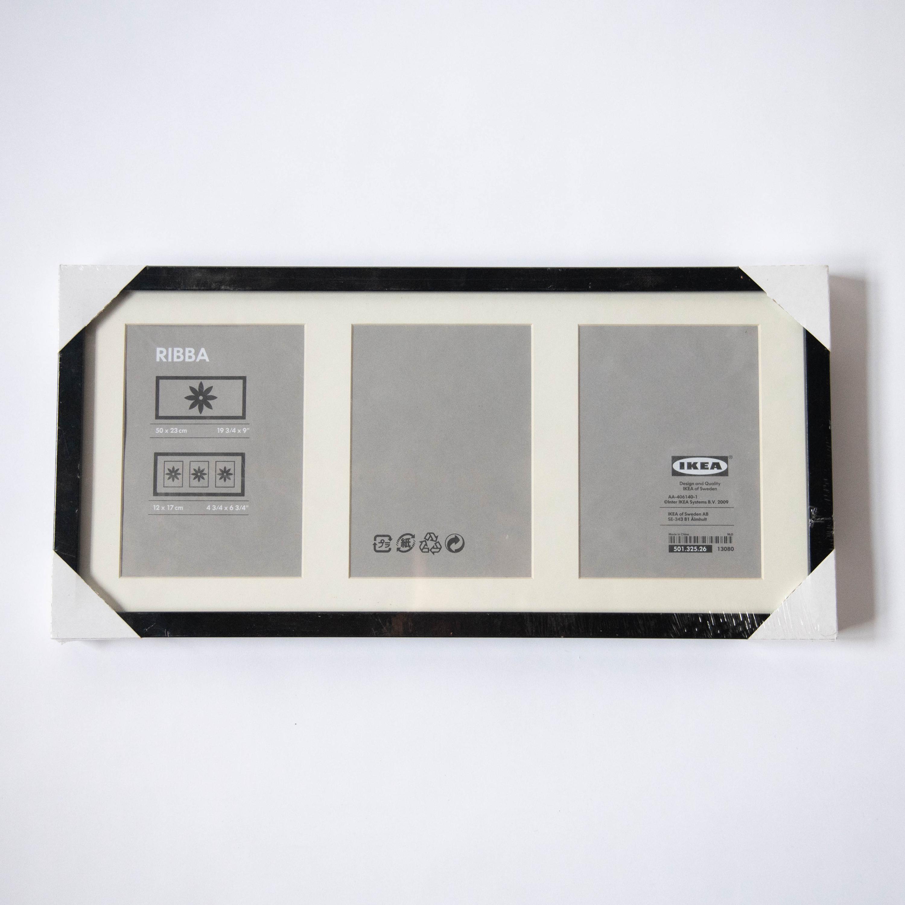 Vintage 1999 IKEA Ribba Wood Photo Frame for 3 5x7