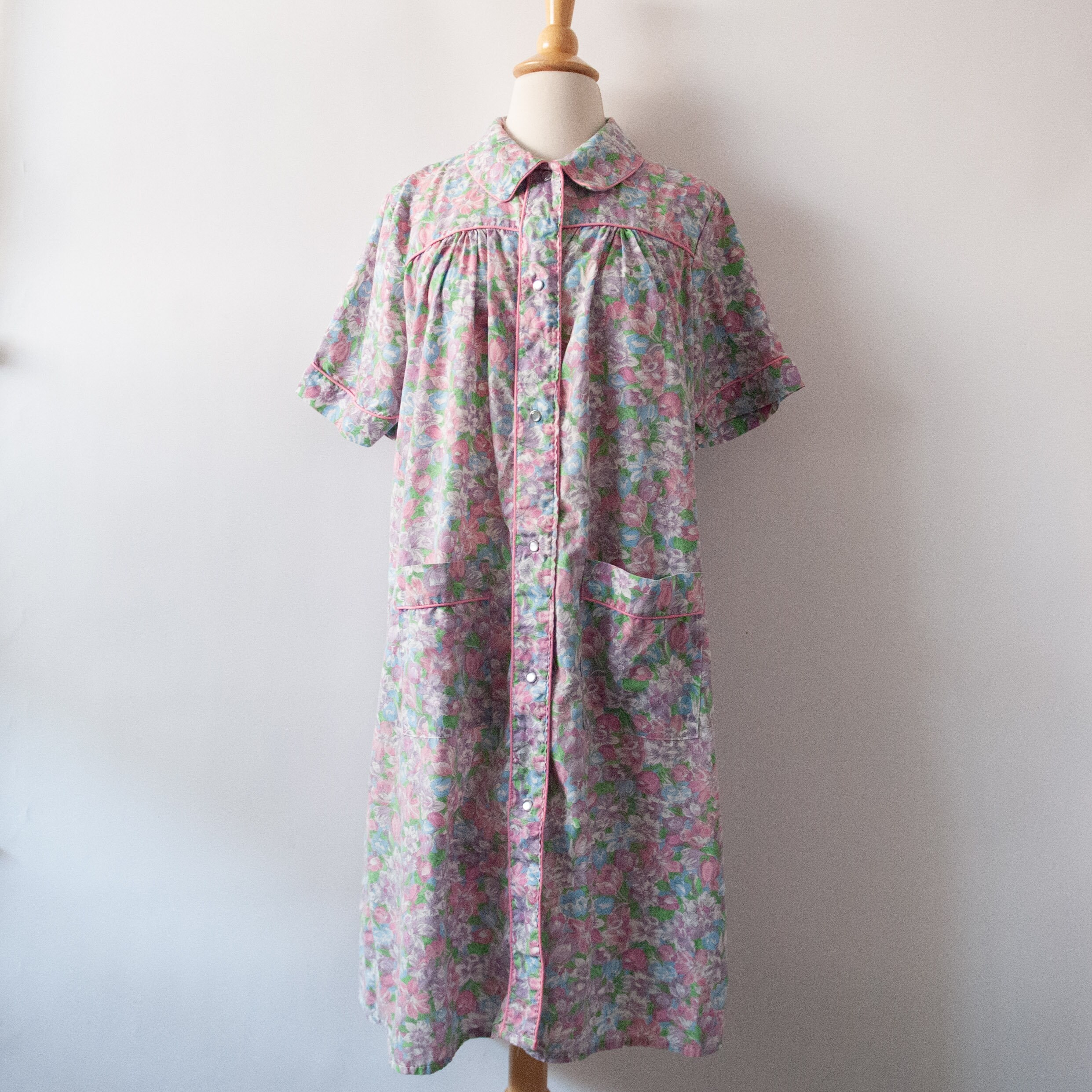 housecoats with snap front