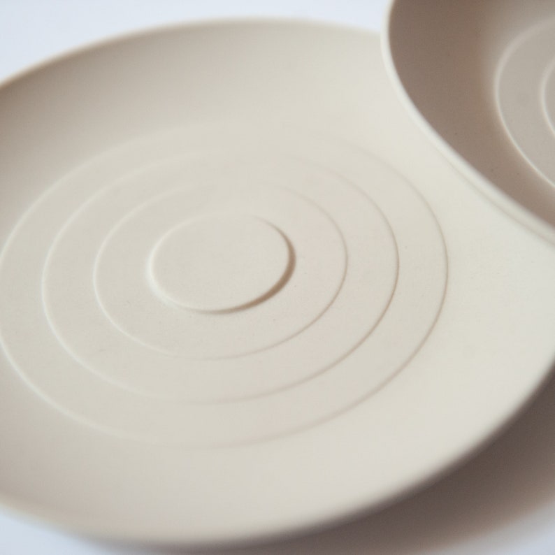 Set of 2 Hornsea England concept Pottery Saucers Etsy