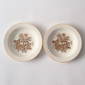 Set of 2 Spode Copeland Provincial Made in England Soup/Salad Bowls