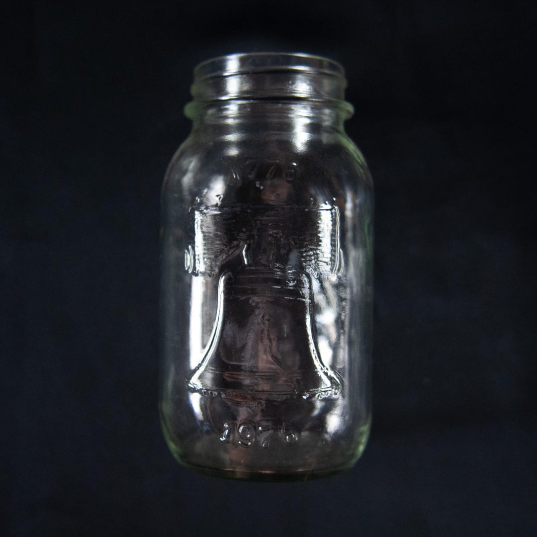 Vintage Anchor Hocking Bicentennial Liberty Bell Mason Jar - Etsy