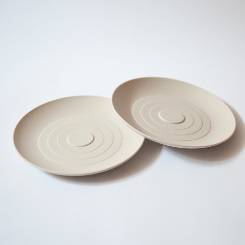 Set of 2 Hornsea England concept Pottery Saucers Etsy