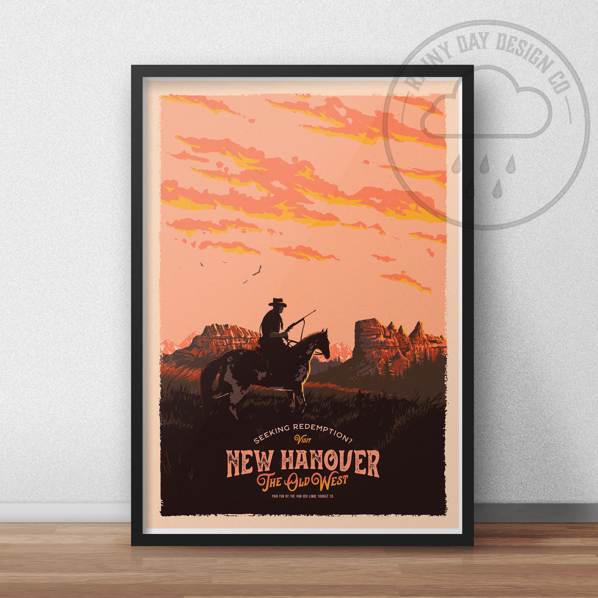 Red Dead Redemption 2 Inspired Map Vector Digital File Svg Ai 