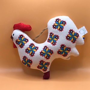The rooster is Ukrainian