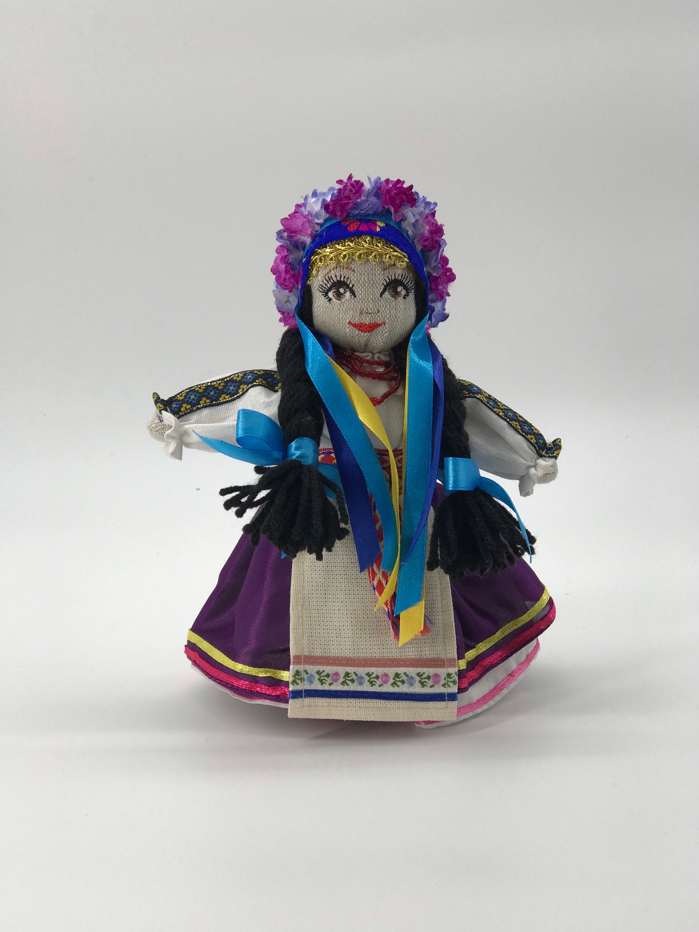Ukrainian doll in traditional Ukrainian costume