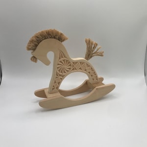 Wooden Ukrainian horse
