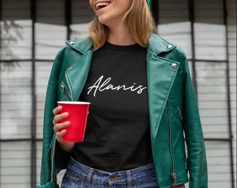 Alanis Women's Relaxed Fit Cotton Tee
