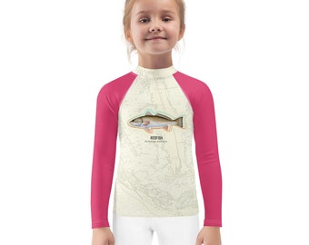 Kids Redfish UPF Fishing Shirt