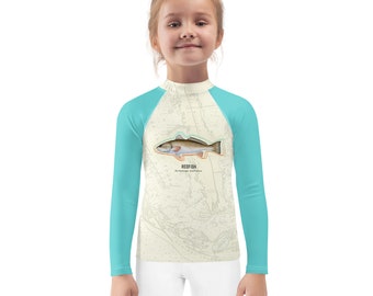 Kids Redfish UPF Fishing Shirt