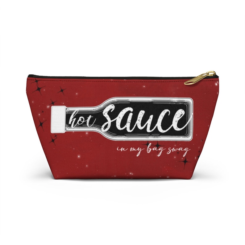 Hot Sauce Travel/Accessory Pouch w T-bottom image 1