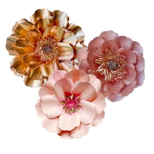 Grande file digitale modello fiore di carta Cherry Blossom / SVG/PNG/PDF / sfondo fiore di carta / modelli di fiori / grandi fiori di carta