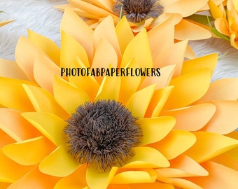 Giant Sunflower Svg Etsy